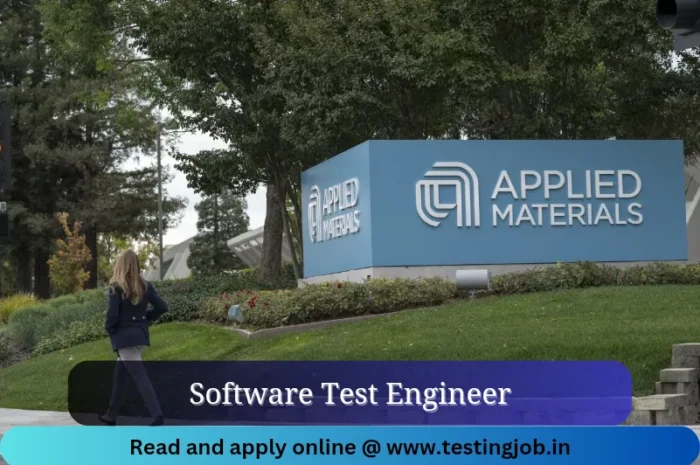 Applied Materials careers: Software Test Engineer | Bangalore | June 2023 | Apply now