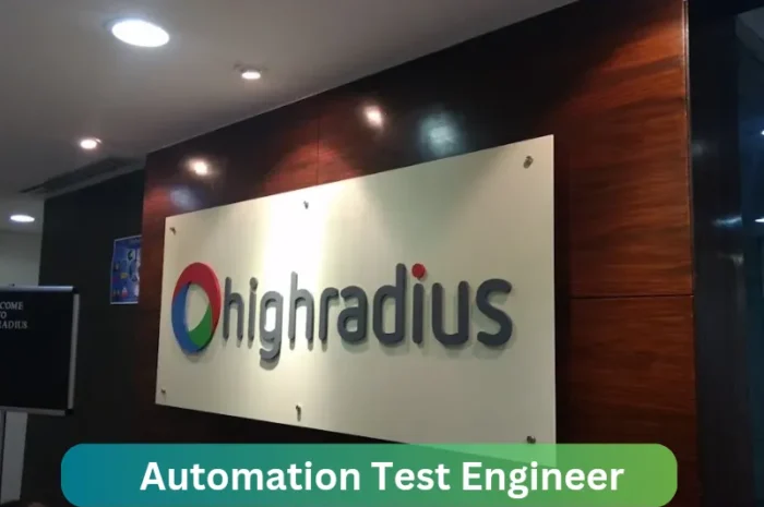 HighRadius Careers drive : Automation Test Engineer – Hyderabad | June 2023 | Apply now !