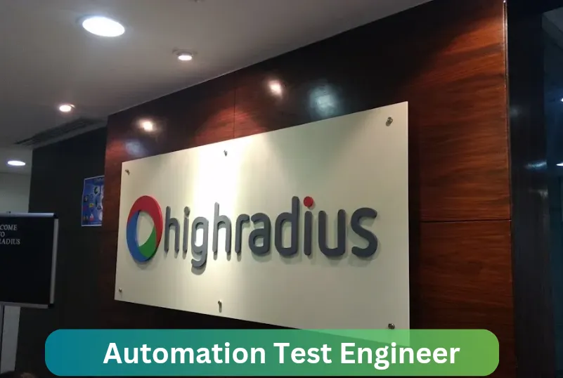 HighRadius Automation Test engineer