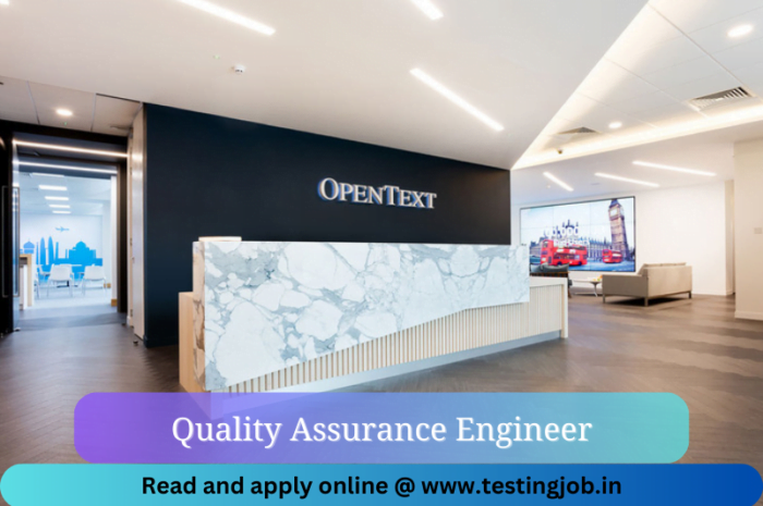 OpenText careers: Quality Assurance Engineer | Hyderabad Location | July 2023 | Apply Now!