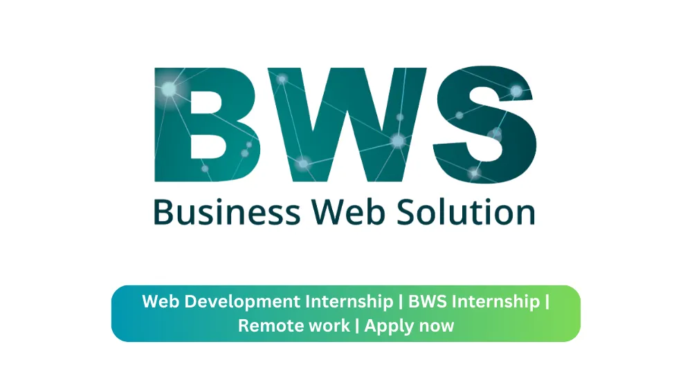 BWS Web Development Internship