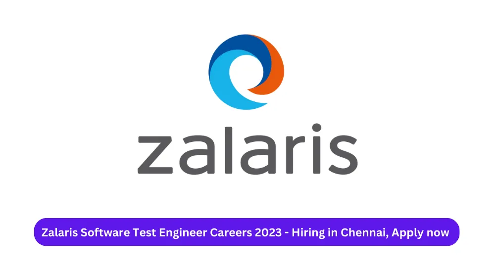 Zalaris Careers Software Test Engineer
