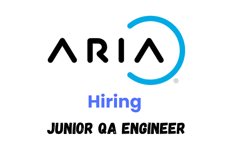 Aria Careers 2024 - Junior QA Engineer