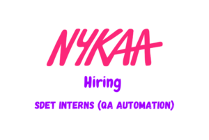 Nykaa Internship drive